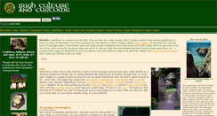 Desktop Screenshot of irishcultureandcustoms.com